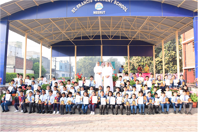 TOPPERS AND FULL ATTENDANCE OF III TO V